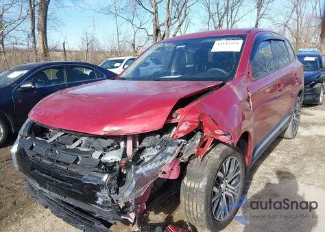 2018 Mitsubishi Outlander Es z USA, uszkodzony, nr VIN JA4AD2A35JZ001326